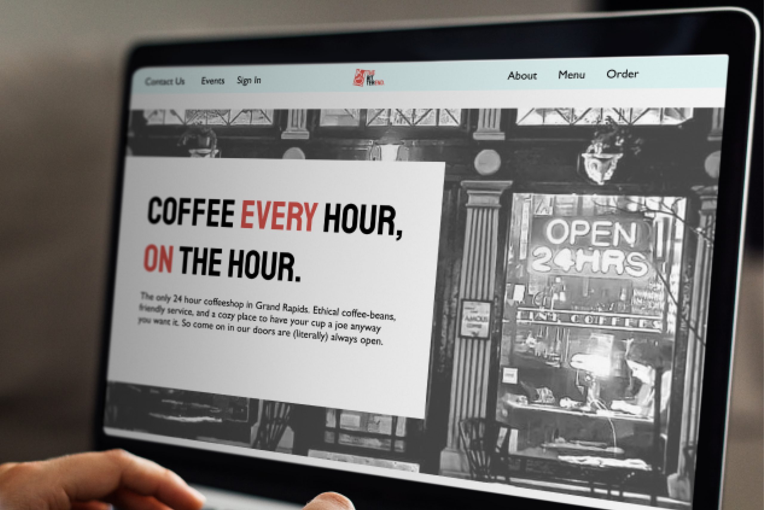 The Bitterend Coffeehouse Rebrand